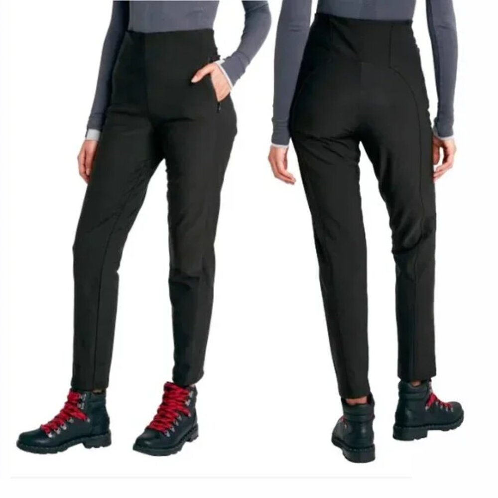 HFX Black Fleece Lined Winter Trek Pants New Small
